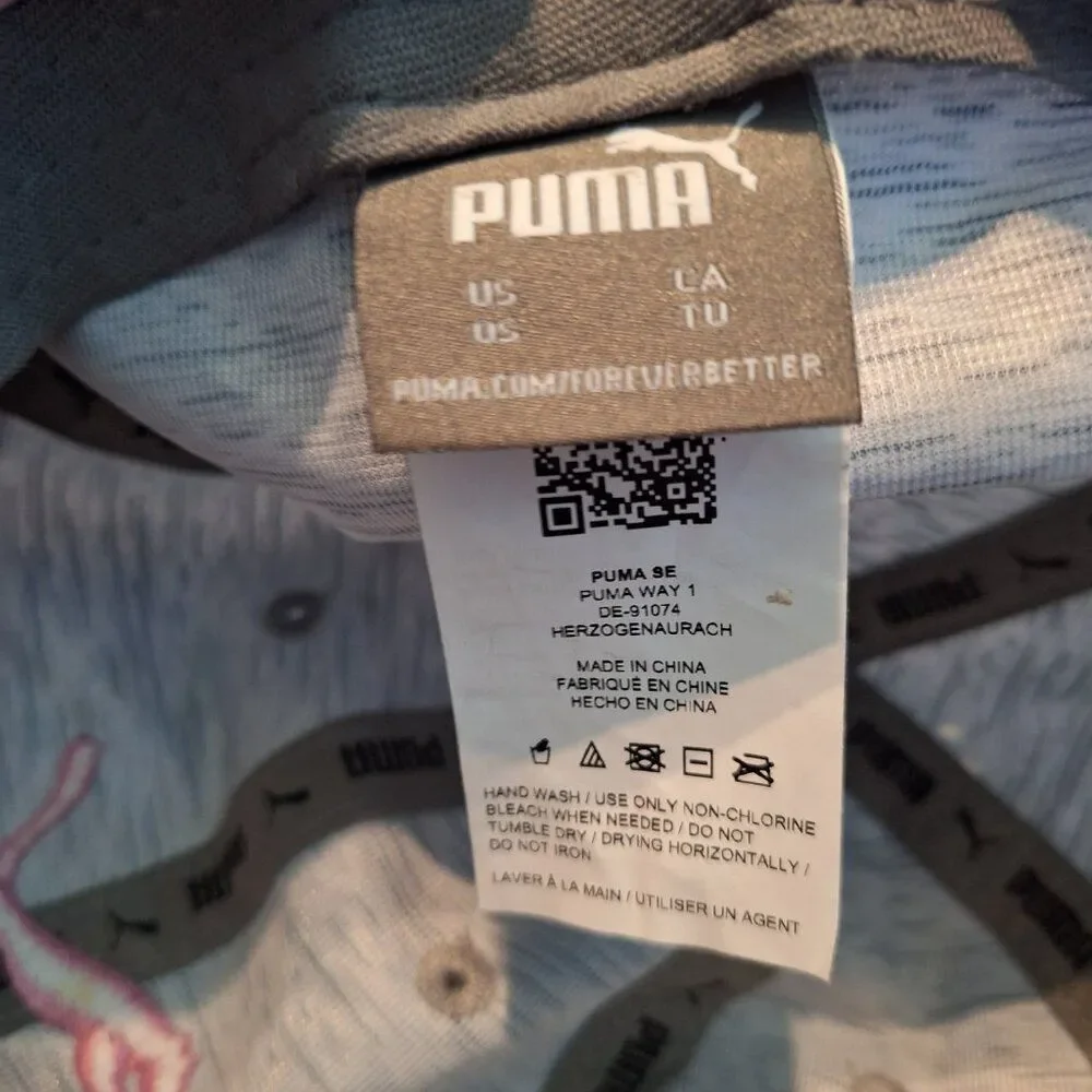 Puma Womens Evercat Taylor Running Cap Grey/Pink - Picture 8 of 9